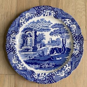 12" Charger Plate - Spode Blue Italian